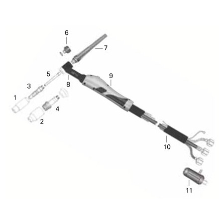 VEG 18 350 Amper Argon (TIG) Kaynak Torcu