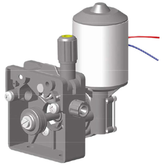 Ø30 2x1 Motorlu Tel Sürme Ünitesi (Plastik Gövde)